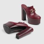 Gucci Women’s platform mule with Horsebit - Image 2